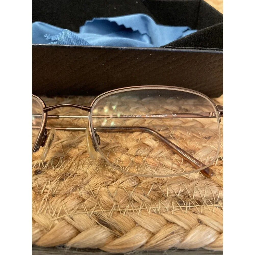 Flexon 606 Coffee Eyeglass Frame
